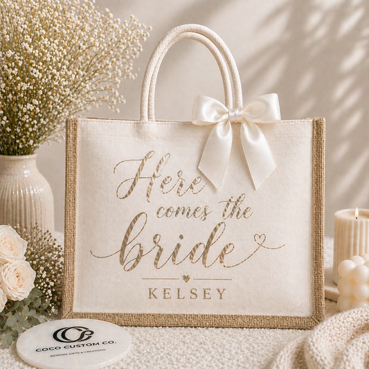 Personalised Jute Bag