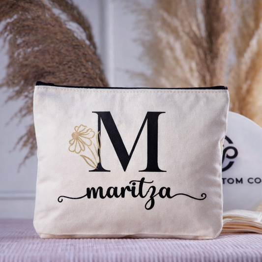 Bespoke Fabric Zipper Pouch
