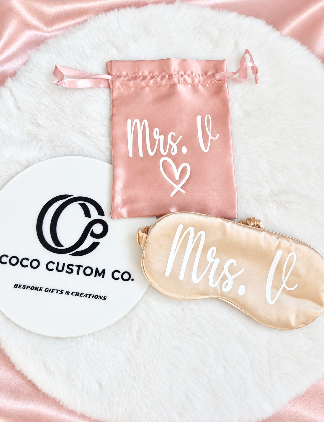 Personalised Bridal Party Eye Mask