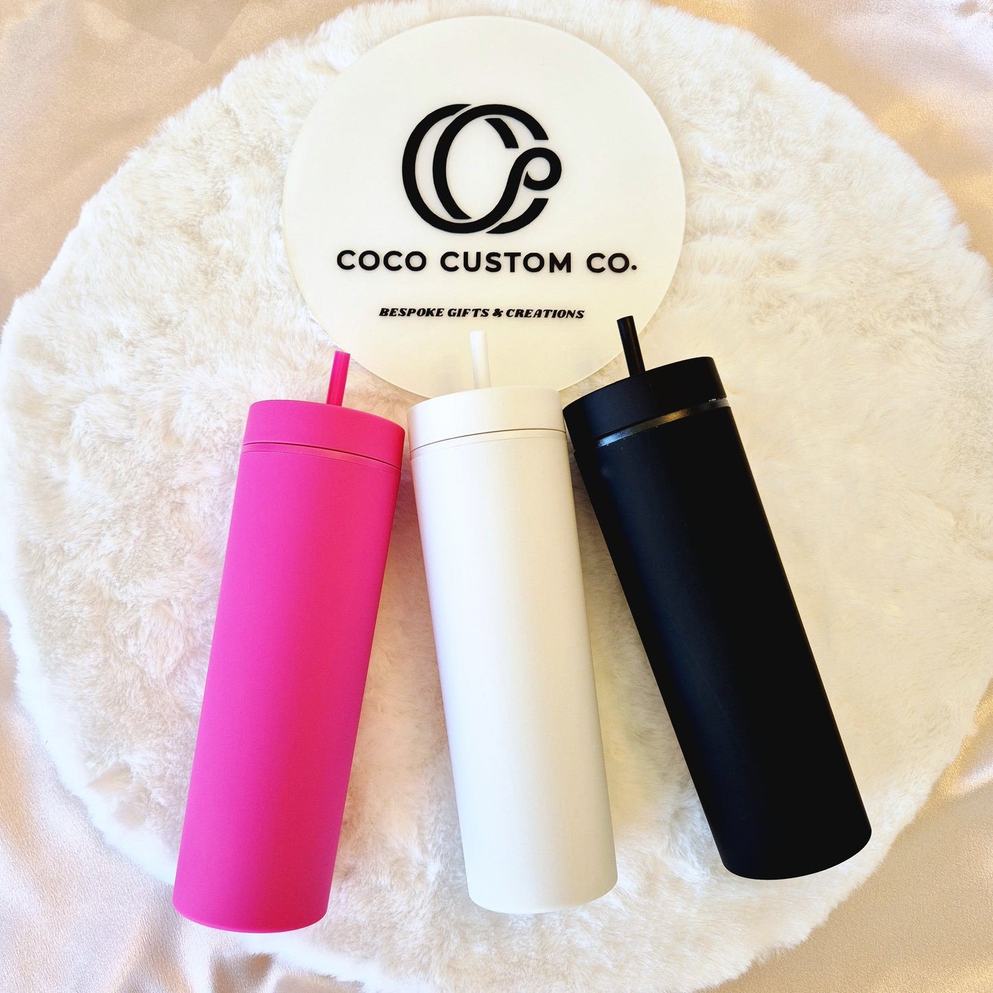 Bespoke Bride Squad Bottle & Straw
