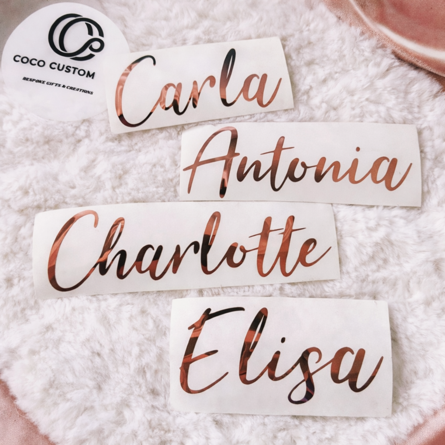 Custom Adhesive Vinyl Stickers