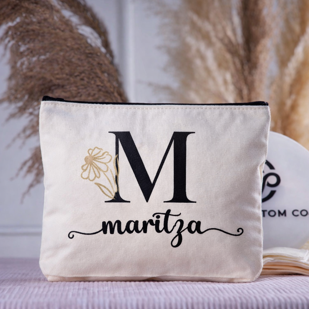 Bespoke Fabric Zipper Pouch