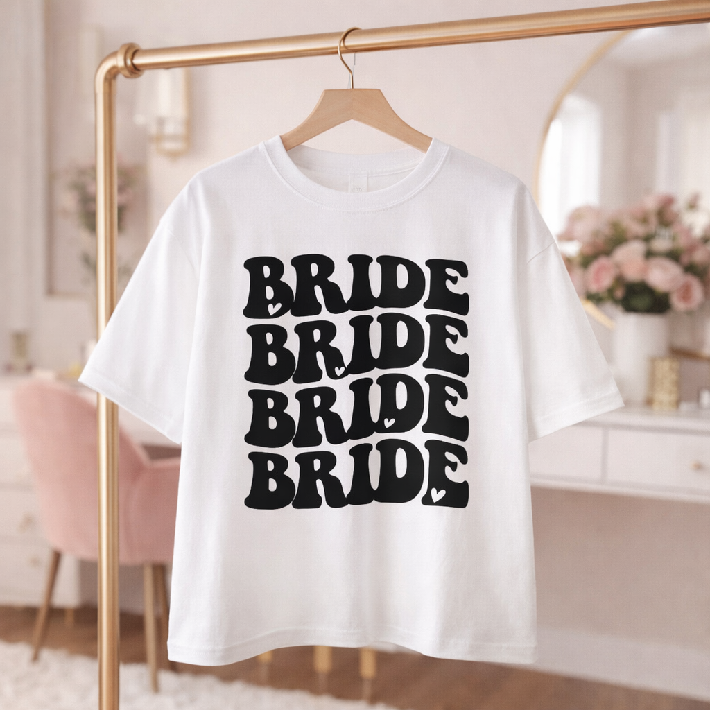 Custom Bride Tribe T-Shirt Prints
