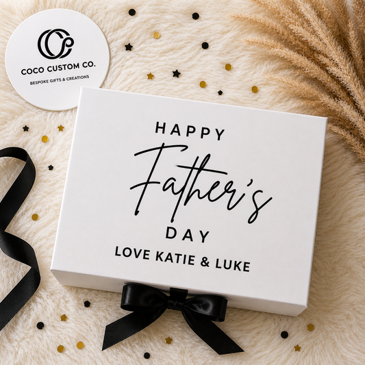 Father's Day Personalized Gift Box