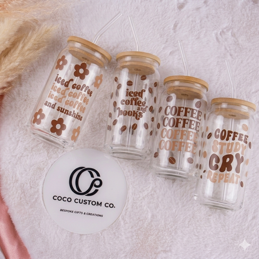 DIY Creative Can Glass Kit - 4 Glasses
