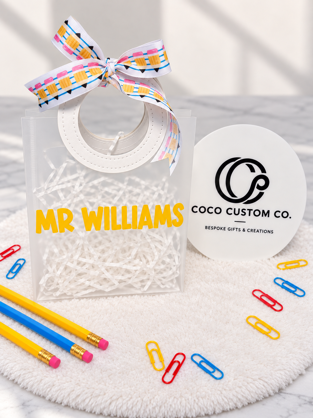 Teacher's Custom Gift Bag