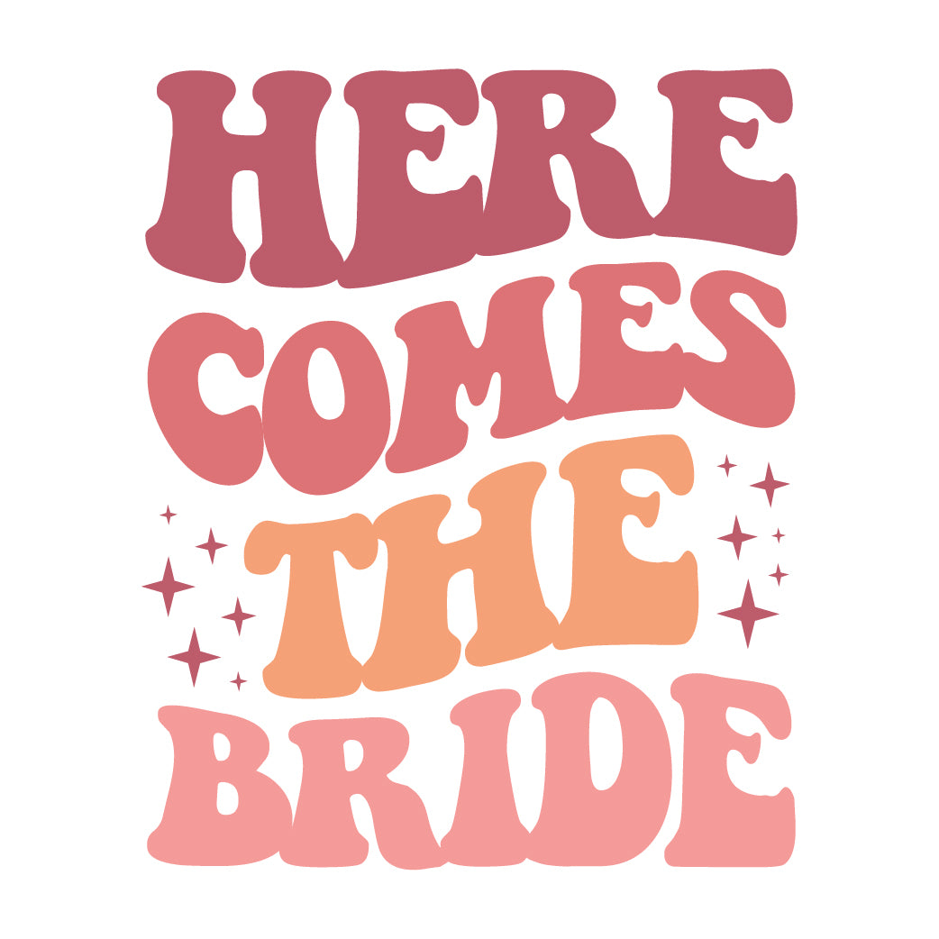 Custom Bride Tribe T-Shirt Prints