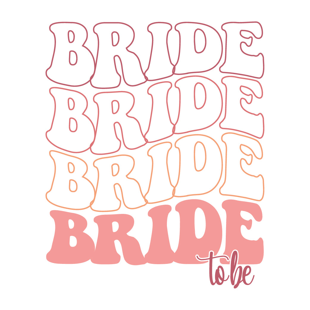 Custom Bride Tribe T-Shirt Prints